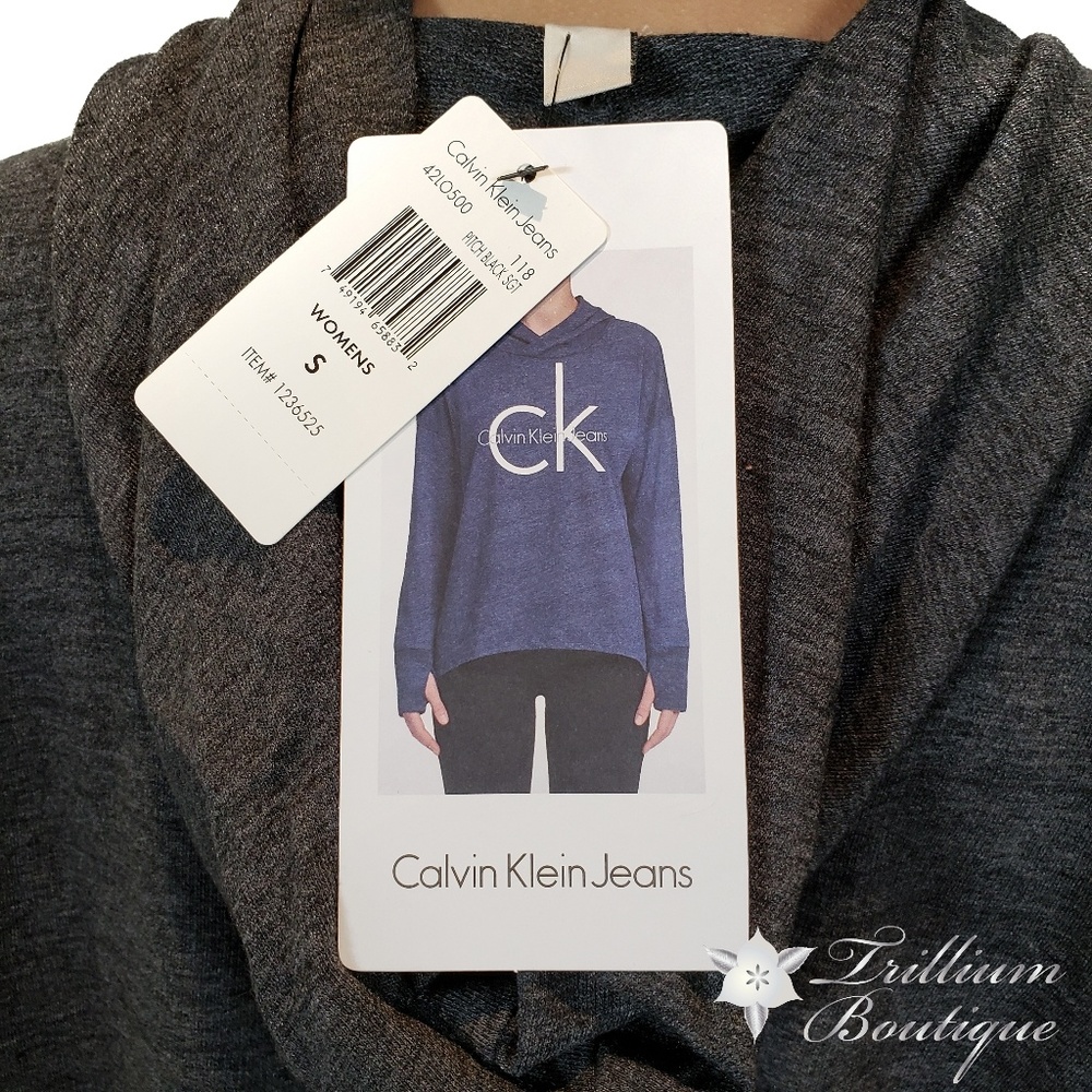 Calvin Klein Jeans Hooded Sweatshirt S - XXL NWT! - Picture 5 of 6